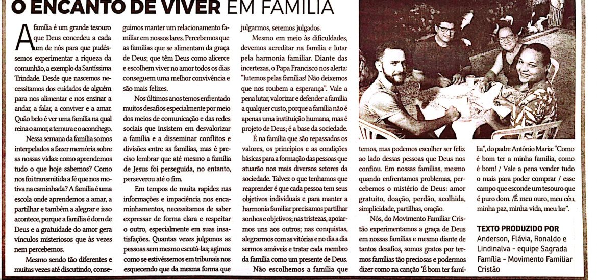 MFC Rondonópolis: Semana da Família