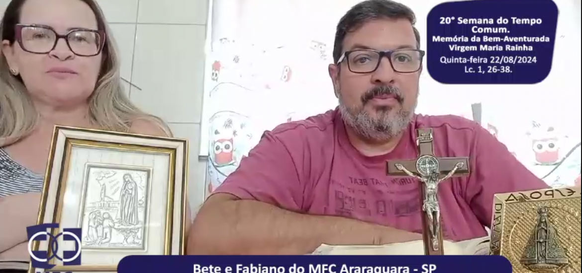 MFC Nacional: Reflexão do Evangelho por um MFCista 52