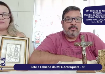 MFC Nacional: Reflexão do Evangelho por um MFCista 52