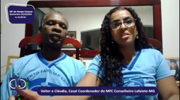 MFC Nacional: Reflexão do Evangelho por um MFCista 61